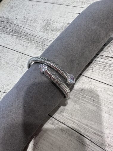 Bracciale snake cuore