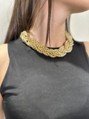 Collana intrecciata