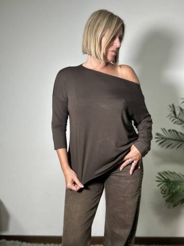 T-shirt ampia taglio vivo -Susymix