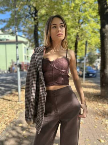 Corpetto in pizzo -Susymix