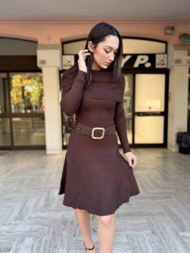 Abito in maglia shiffer