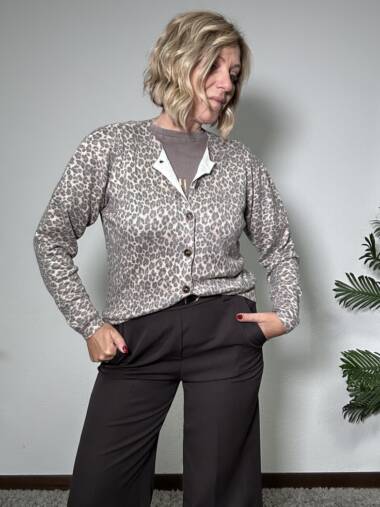 Cardigan maculato -Susymix