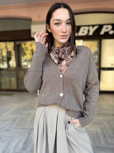 Cardigan basic 3 bottoni -Susymix