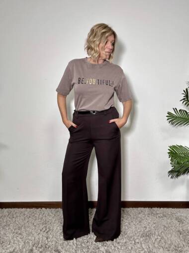 Pantalone a palazzo Cacao D157 -Susymix