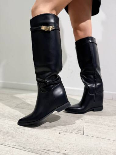 Stivale con tacco interno Gun