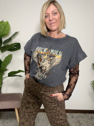 T-shirt rock -Kikisix