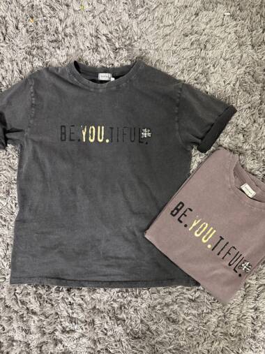 T-shirt marmorizzata Be.you.tiful -Susymix