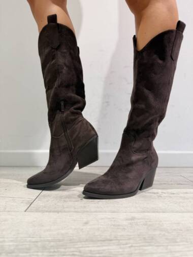 Texano scamosciato moro