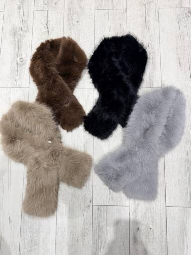 Scaldacollo in ecopelliccia