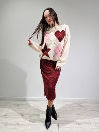 Longhette in tulle ricamato