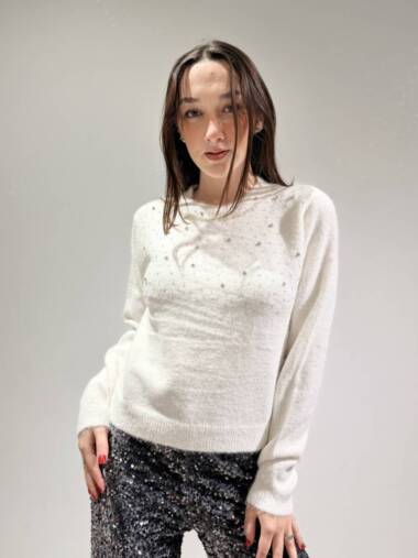 Maglioncino con brillantini