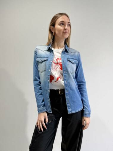 Camicia Jeans sfiancata -Susymix