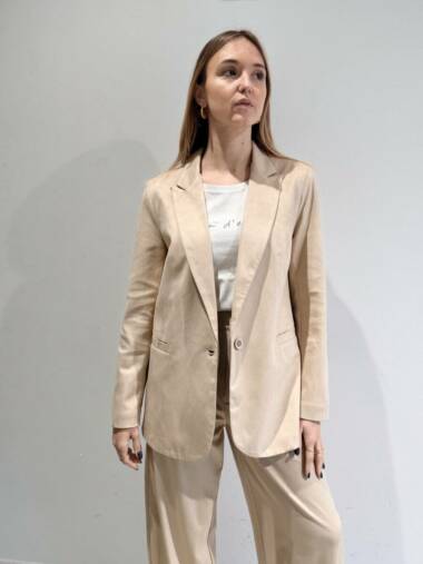 Blazer danietto classico Beige -Susymix