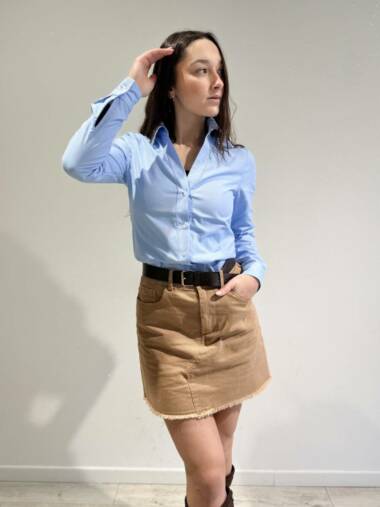 Gonna in jeans beige -Susymix