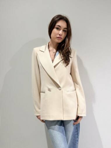 Blazer sfiancato Cloe Champagne