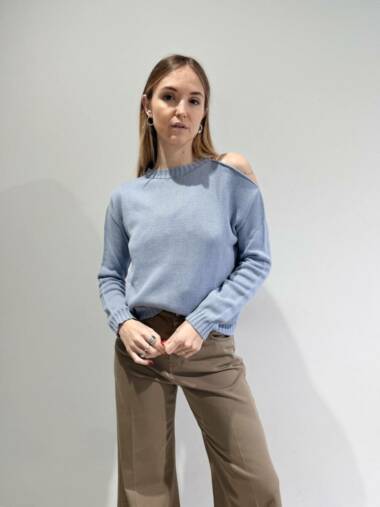 Maglia in cotone con oblò -Susymix