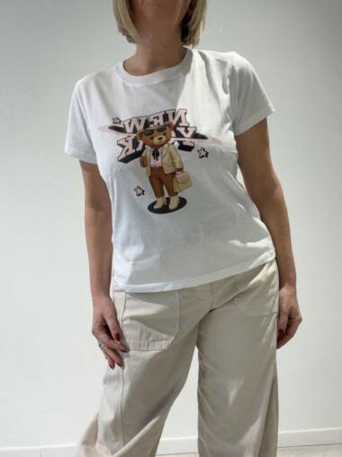 T-shirt New york teddy