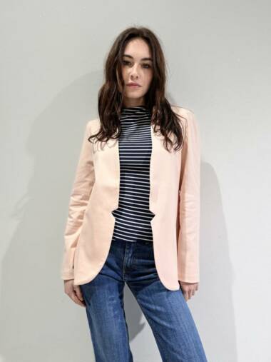 Blazer punto milano Rosa -Susymix